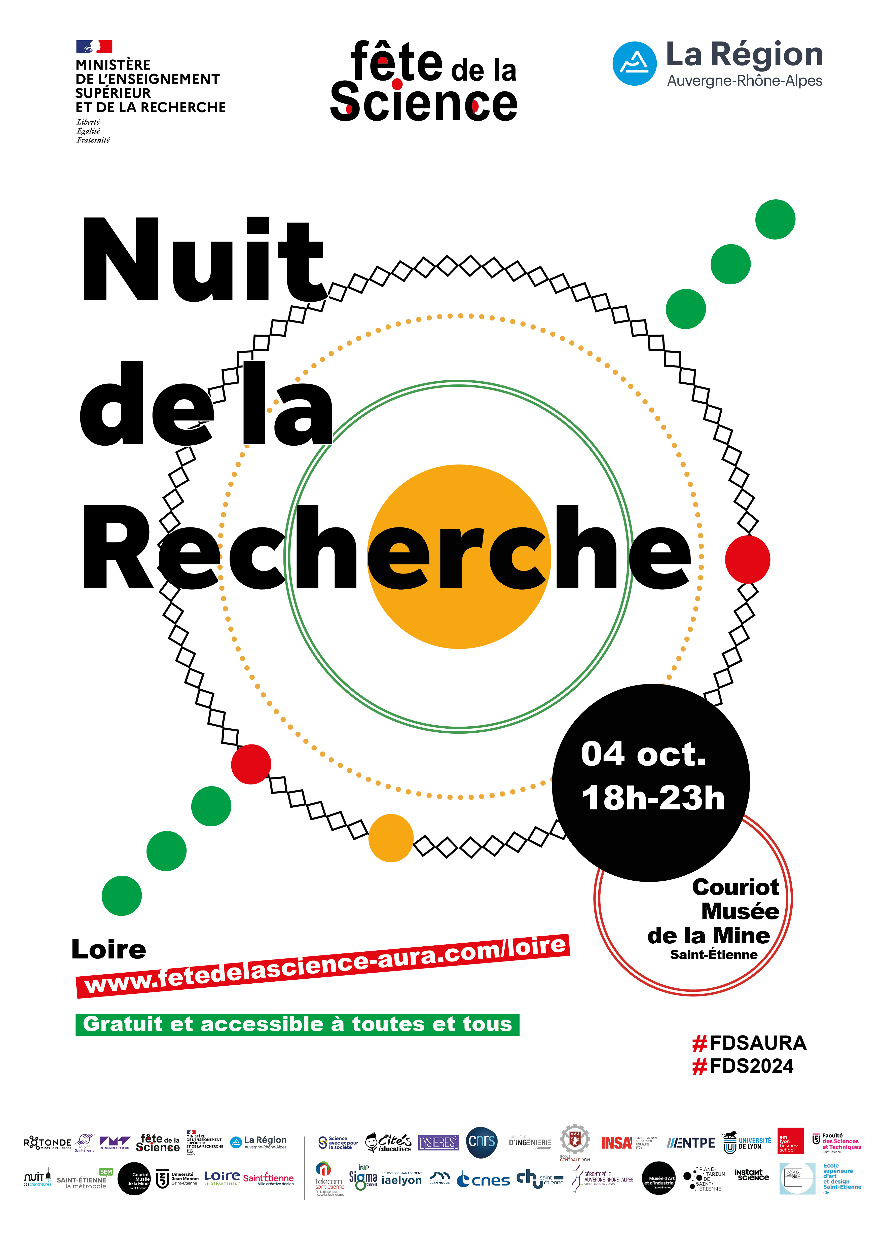 Affiche Nuit de la Recherche